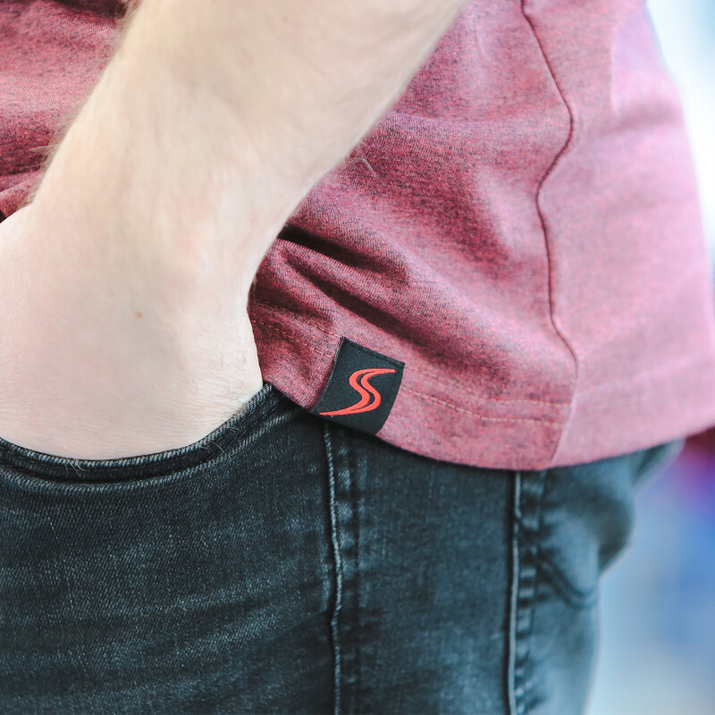 T-Shirt DriftShop Vintage - Bordeaux - Homme